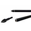 Стрела арбалетная микс карбон Centershot Toxic 20" Half Moon Nock